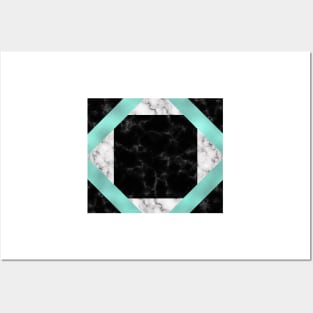 Mint marble XII Posters and Art